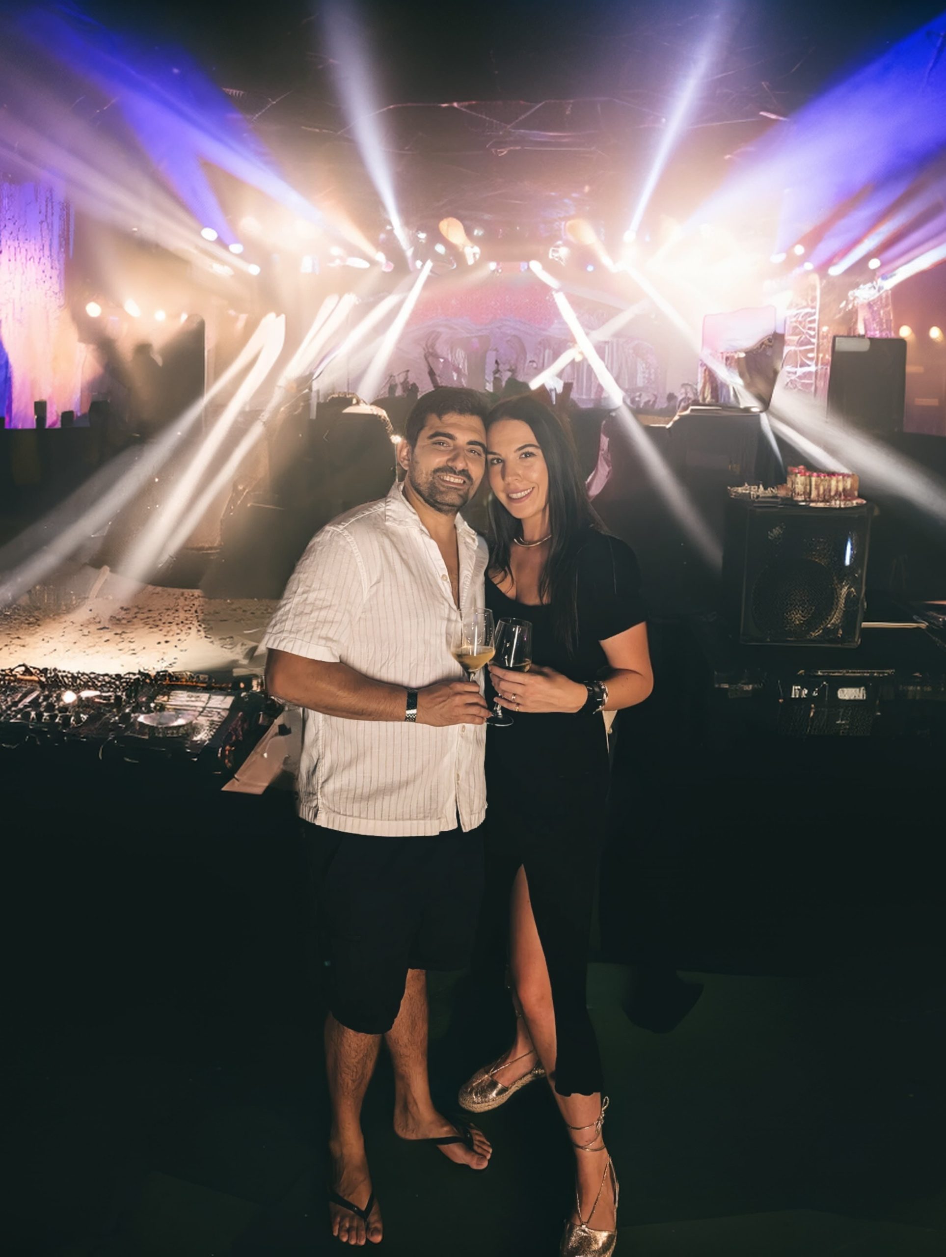 David y Carmen fiesta